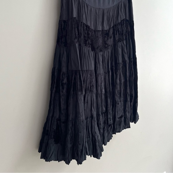 BHS black tiered skirt - Picture 4 of 10